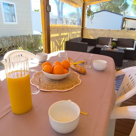 Parque de Campismo Carabasse Dream - Village Familles - Proche - Parc Aquatique & Animations - Wifi & Terrasse - *
